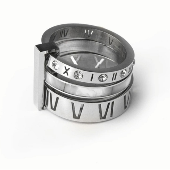 Art & Champagne Ring Silver - Picture 2 of 5